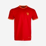 Koszulka czerwona z haftowanym herbem Korony Kielce