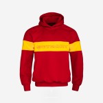 Bluza z kapturem "Scyzory" - czerwona