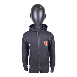 4F bluza dziecięca czarna z herbem