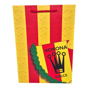 Torba prezentowa żółto-czerwona