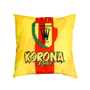Poduszka żółta Korona Kielce