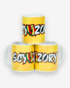 KUBEK SCYZORY ŻÓŁTY
