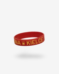 Opaska silikonowa KK - czerwona
